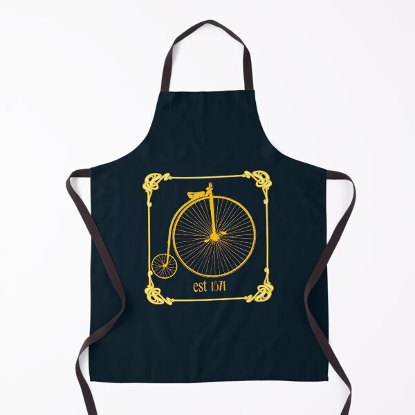 Item preview, Art Nouveau Penny Farthing Yellow II designed and sold by kernowerno.