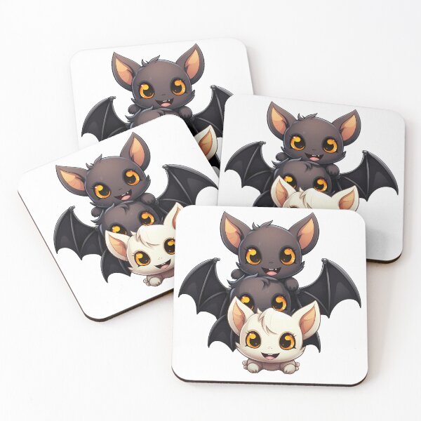 Item preview, Cute Halloween baby bats designed and sold by Vansky-Art.