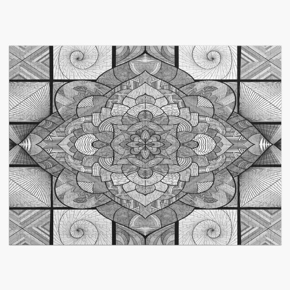 Quadraflor (square flower) Jigsaw Puzzle