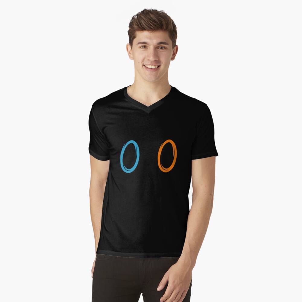 Aperçu de l'œuvre T-shirt col V créée et vendue par whimsicali.