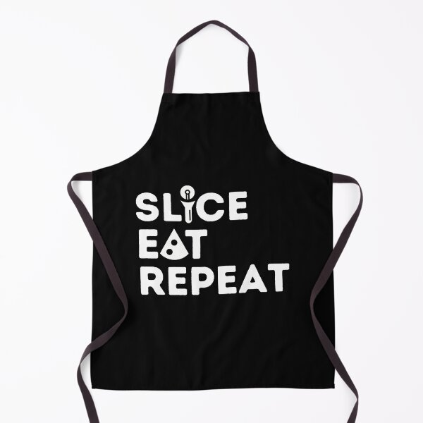 Item preview, Slice Eat Repeat designed and sold by WhitepaperStyle.
