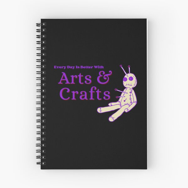 Item preview, Every Day is Better with Arts and Crafts Voodoo Doll |  Halloweencore | Dark Meme designed and sold by ASeasonalFlair.