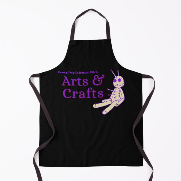 Item preview, Every Day is Better with Arts and Crafts Voodoo Doll | Halloweencore | Dark Meme designed and sold by ASeasonalFlair.
