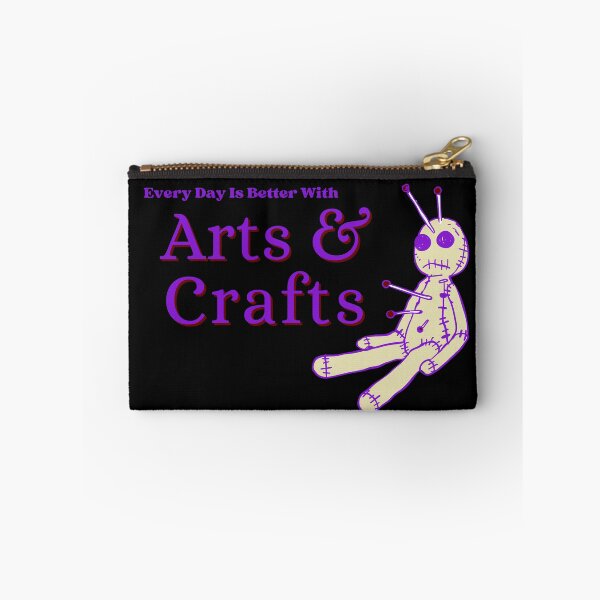 Item preview, Every Day is Better with Arts and Crafts Voodoo Doll |  Halloweencore | Dark Meme designed and sold by ASeasonalFlair.