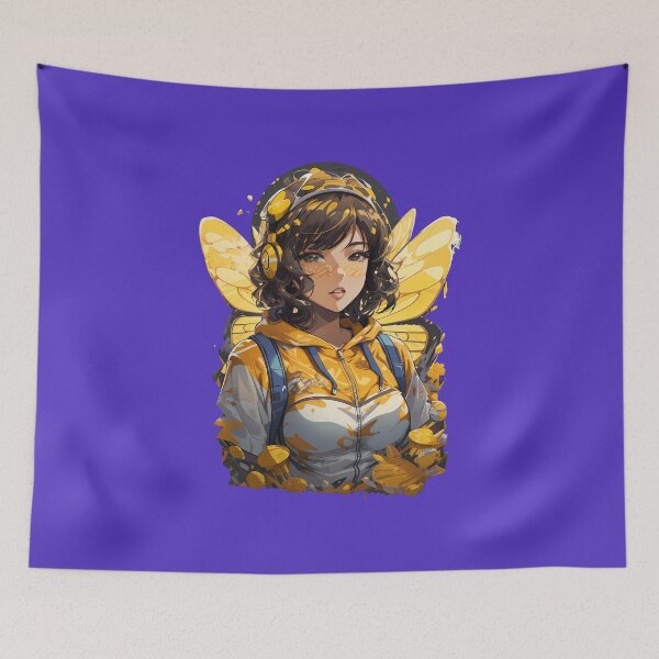 Item preview, Anime Akira Style Overwatch'ish Girl Bee suit Sticky Honey designed and sold by wojysmokes.