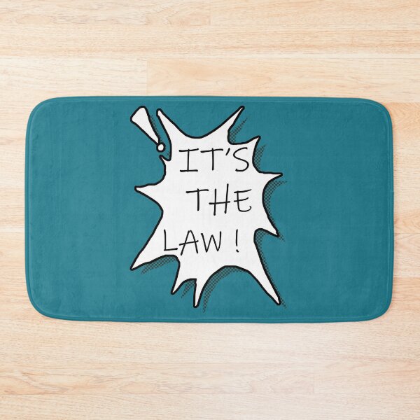 Item preview, It_s the law designed and sold by LashawFranz.
