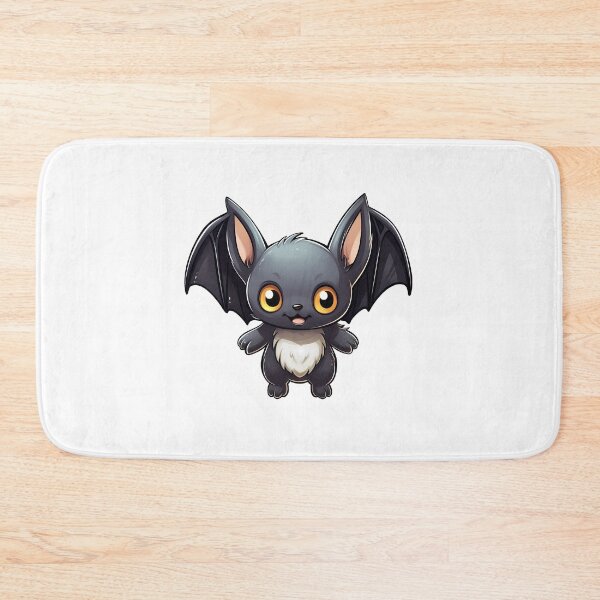 Item preview, Cute black and white Halloween Bat designed and sold by Vansky-Art.