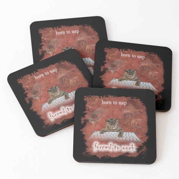 Item preview, born to nap, forced to work designed and sold by Laughing Wild.