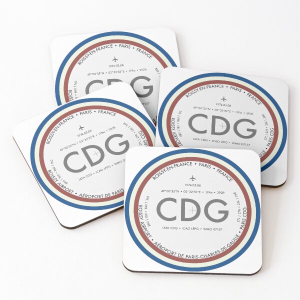 Item preview, Paris (CDG) Airport Emblem designed and sold by we-rove.