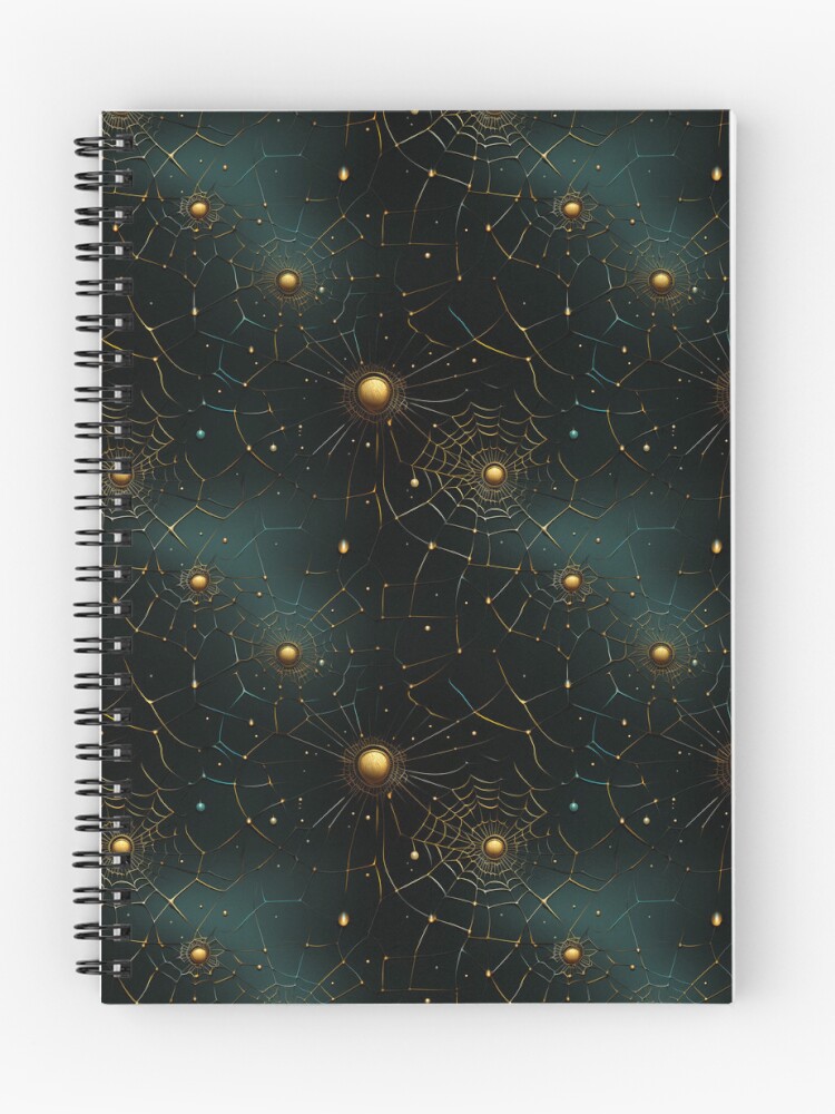 Thumbnail 1 of 3, Journal, Spiderweb Pattern designed and sold by UnderCloud.