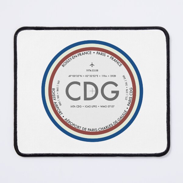 Item preview, Paris (CDG) Airport Emblem designed and sold by we-rove.