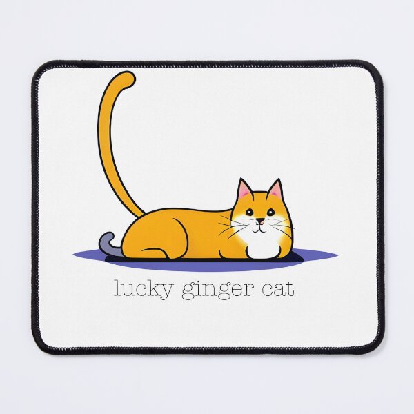 Item preview, Lucky Ginger Cat designed and sold by GeeklyShirts.