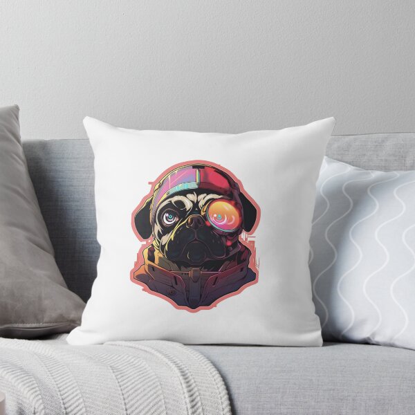 Item preview, Cyber punk Pug Warrior designed and sold by PUG70.