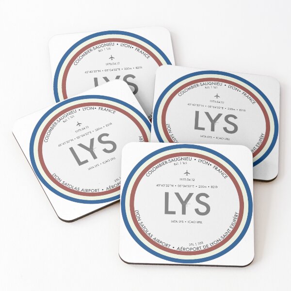 Item preview, Lyon (LYS) Airport Emblem designed and sold by we-rove.