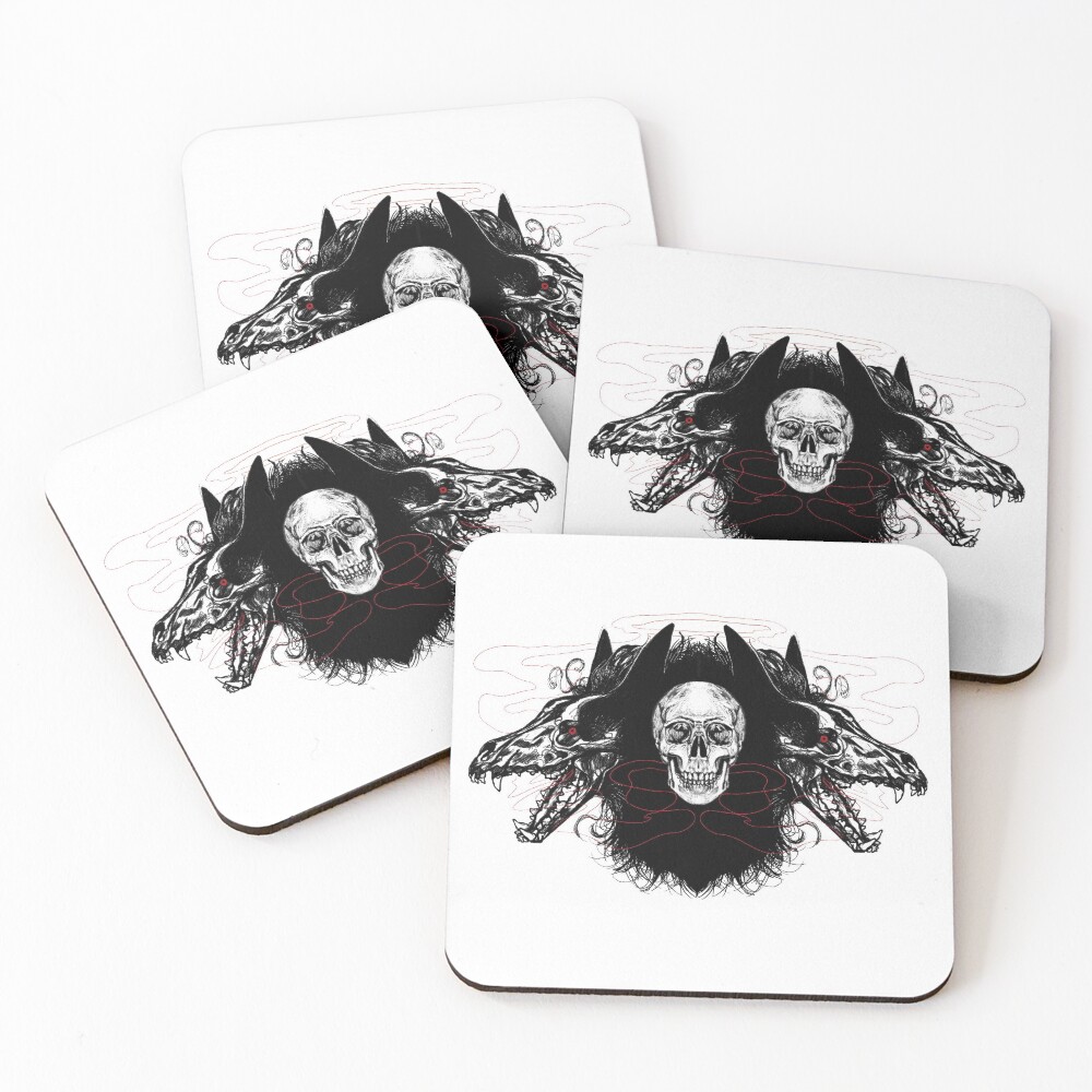 Item preview, Coasters (Set of 4) designed and sold by vaLeerieCurios.