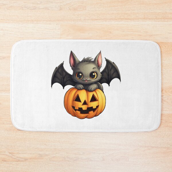 Item preview, Cute Bat and a Halloween Pumpkin  designed and sold by Vansky-Art.
