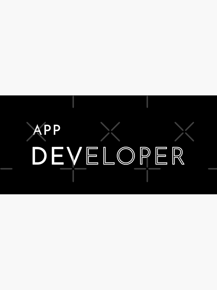 Thumbnail 3 of 3, Magnet, App Developer designed and sold by developer-gifts.