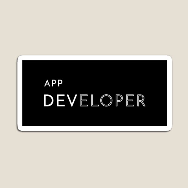 Item preview, App Developer designed and sold by developer-gifts.