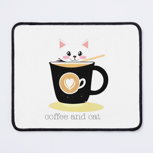 Item preview, Coffee Cat designed and sold by GeeklyShirts.