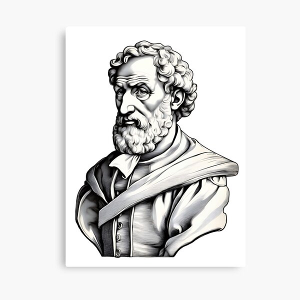 Item preview, Michelangelo di Lodovico Buonarroti Simoni (1475–1564) designed and sold by NTGUILTY.
