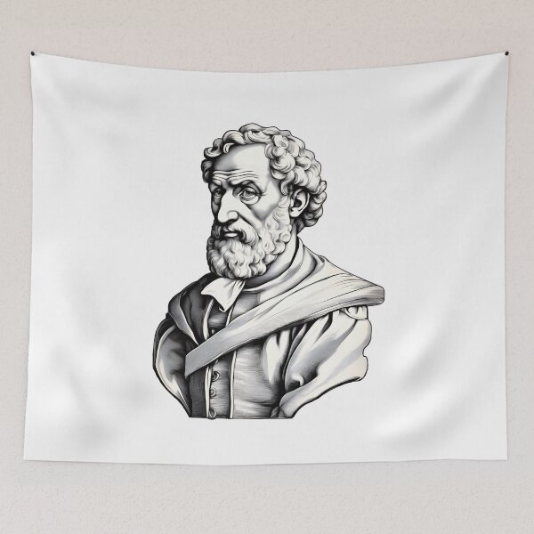 Item preview, Michelangelo di Lodovico Buonarroti Simoni (1475–1564) designed and sold by NTGUILTY.