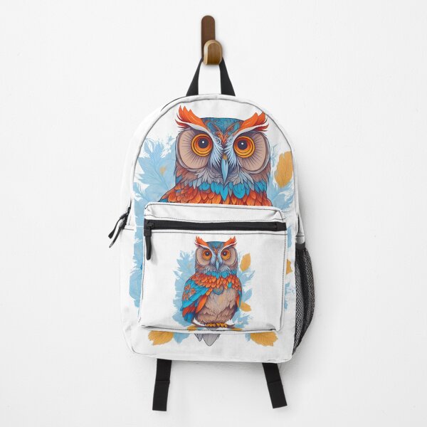 Item preview, owl colorful designed and sold by Fox7Art.