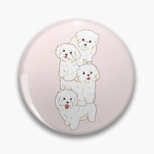 Item preview, Maltese dog stack  designed and sold by Mayarart.