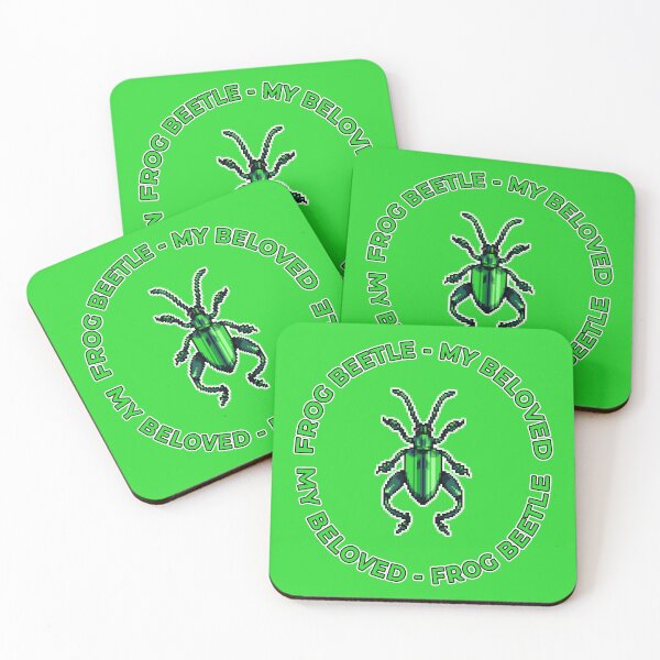 Item preview, Frog Beetle My Beloved (Green) designed and sold by Dreadnoughtus.