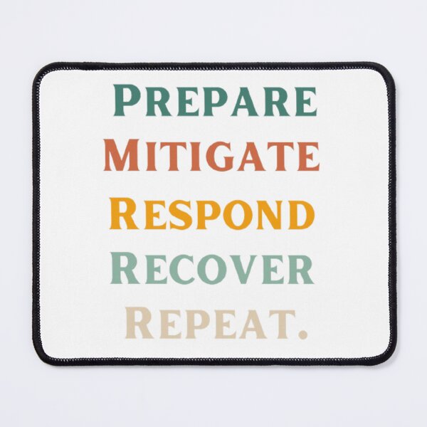 Item preview, Disaster Cycle in Retro colours  designed and sold by MitigationZone.