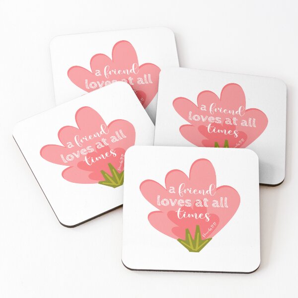 Item preview, A Friend Loves at All Time: Proverbs 17:17 designed and sold by gsproductsgs.
