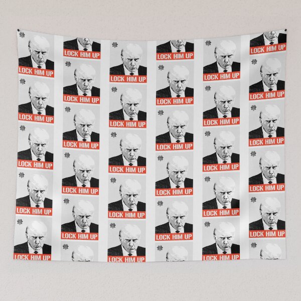 Item preview, Donald Trump Mugshot designed and sold by partyfarty.