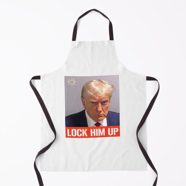 Item preview, LOCK HIM UP: Donald Trump Mugshot designed and sold by partyfarty.