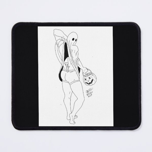 Item preview, Ghost pinup with spinal cord stimulator and candy bucket 	 designed and sold by klxfhyzf33.