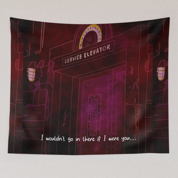 Item preview, I wouldn’t go in there if I were you…. designed and sold by NatLeBrunDesign.