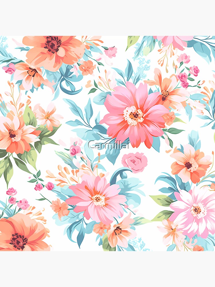 Flower pattern #27 Sticker - Main Image