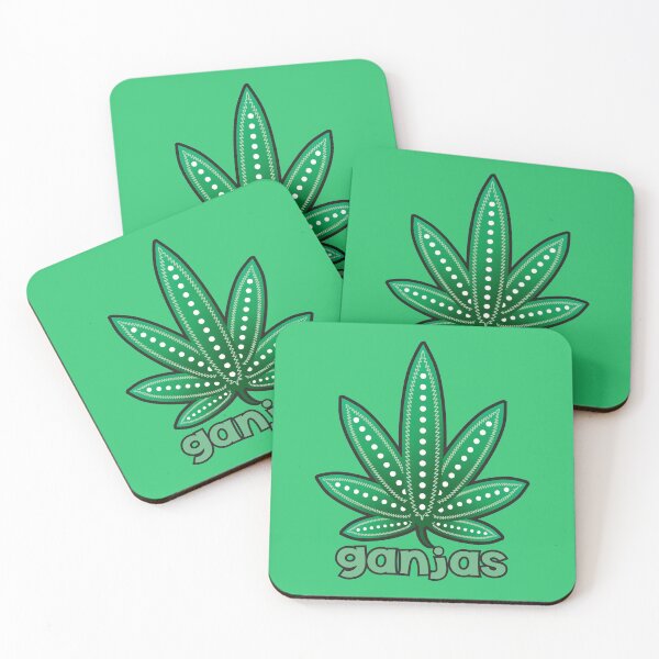 Aperçu de l'œuvre LOGO GANJAS VERT créée et vendue par willibilli.
