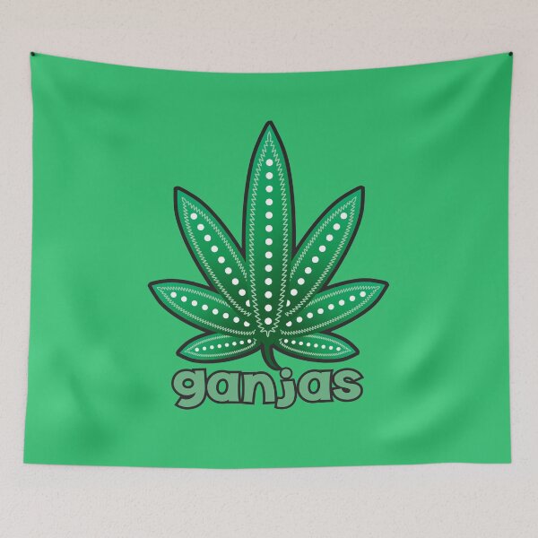 Item preview, GANJAS LOGO GREEN designed and sold by willibilli.