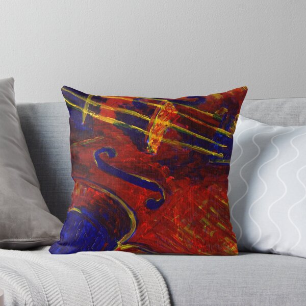Item preview, Primary Colors Viola Painting designed and sold by lysswhitart.