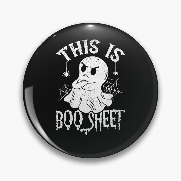 Item preview, This Is Boo Sheet Spider Decor Ghost Spooky Halloween designed and sold by mainana78.