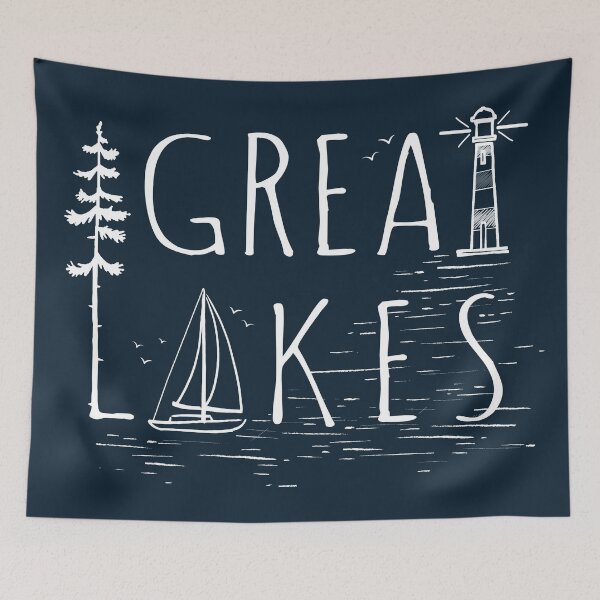 Item preview, Great Lakes designed and sold by GreatLakesLocal.