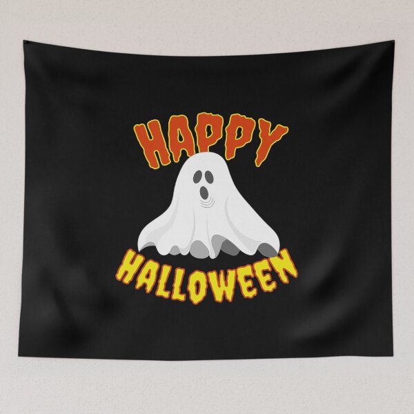 Item preview, Halloween:  Happy Halloween Ghost designed and sold by Gilby-Designs.