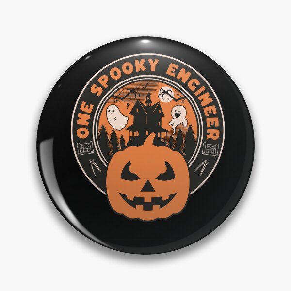Item preview, One Spooky Engineer - Halloween gift designed and sold by Zandalus.