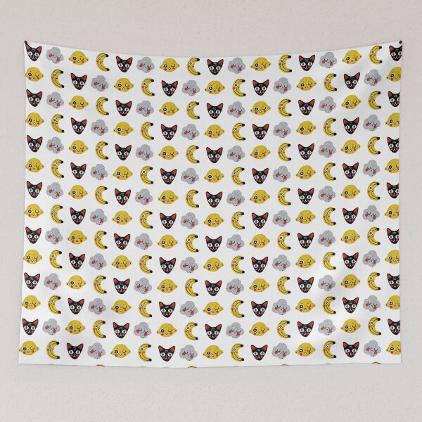 Item preview, Cute cat banana cloud lemon designed and sold by GiezaDesign.