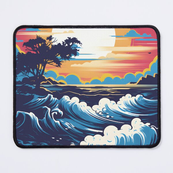 Item preview, sun set over ocean scene designed and sold by Ck-2106design.
