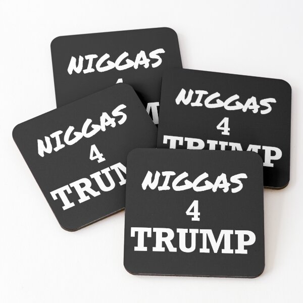 Item preview, Niggas4Trump - African Americans for Trump - MAGA Campaign Election T-Shirt designed and sold by FotoLibreStudio.