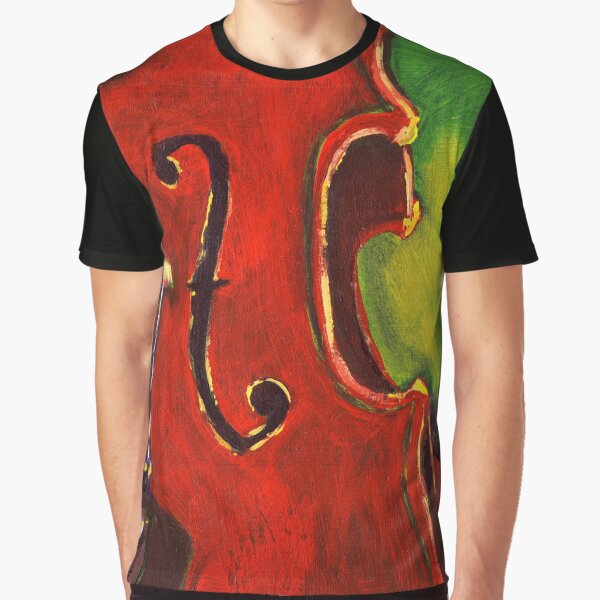 Viola Painting Graphic T-Shirt