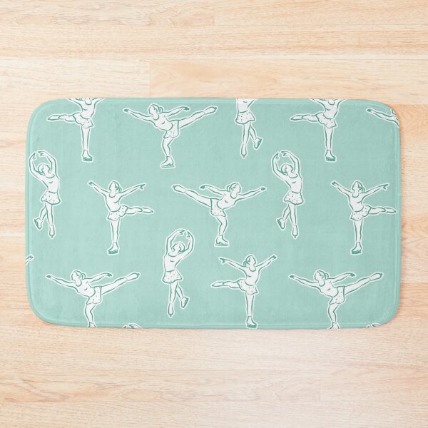 Item preview, figure skating - teal designed and sold by littlearrow.