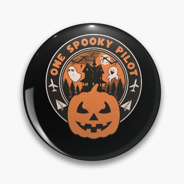 Item preview, One Spooky Pilot - Halloween gift designed and sold by Zandalus.