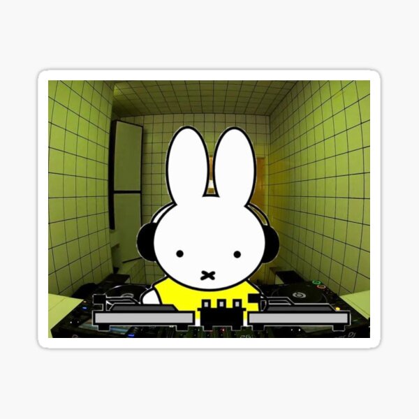 Item preview, bunny is a dj designed and sold by donkeyrbarb.