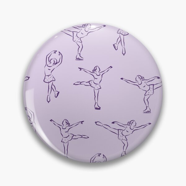 Item preview, figure skating - purple designed and sold by littlearrow.